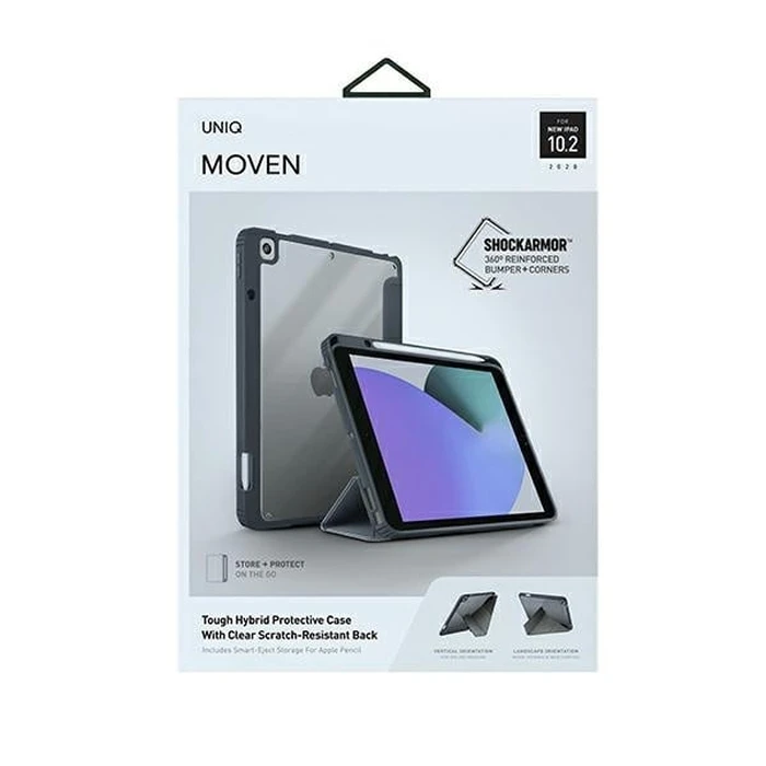 UNIQ Moven Apple iPad 10.2 (2020) charcoal grey