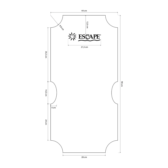 Replacement Fabric Escape High Back / Escape Plus - Orange