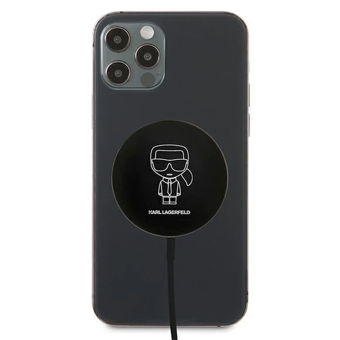 Karl Lagerfeld Wireless Charger KLCBMSIKBK 15W MagSafe