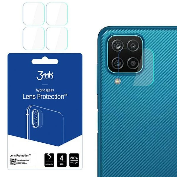 3MK Lens Protection Samsung Galaxy M12 [4 PACK]