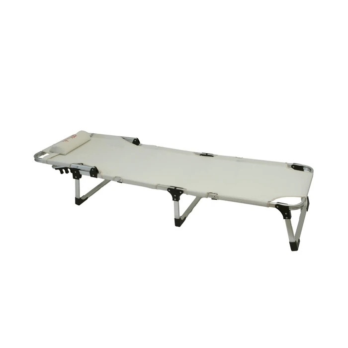 myResort White Aluminum Folding Reinforced Beach Lounger TEXT 2x1