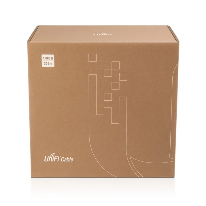 Ubiquiti UniFi Καλώδιο Δικτύου UTP Cat6 305 m - Λευκό (UC-C6-CMP)