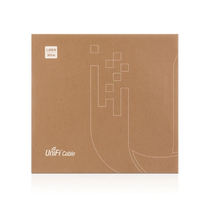 Ubiquiti UniFi Καλώδιο Δικτύου UTP Cat6 305 m - Λευκό (UC-C6-CMP)