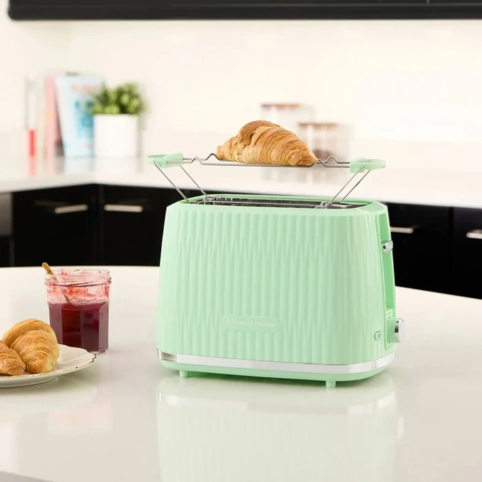 Russell Hobbs Eden 27374 2-Slice Toaster 800W Green (Pistachio)