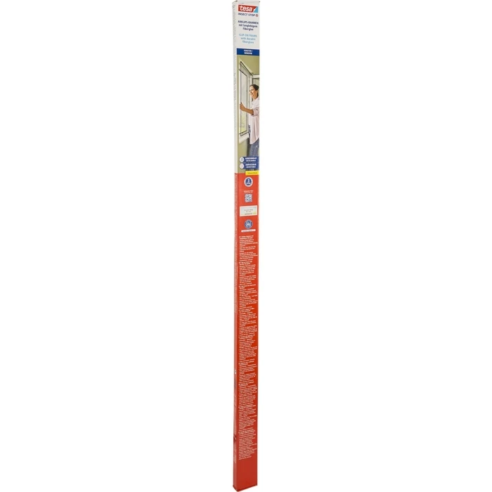 Tesa Insect Stop Clip On Insect Screen 1.0 x 1.2 m Anthracite (55360)