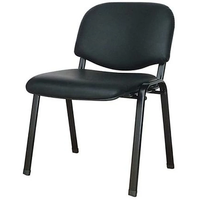 Velco Pro Systems Visitor Chair Black PVC 53x45x78 cm