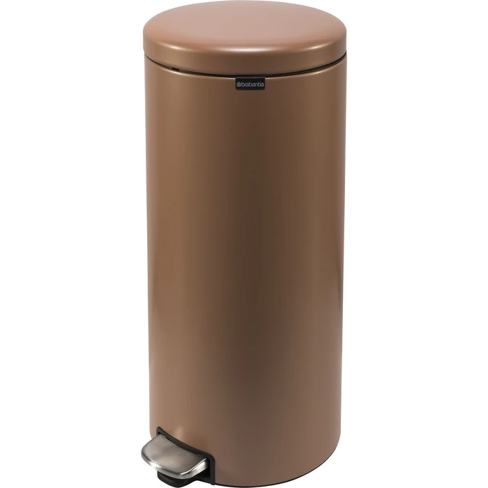 Brabantia Metal Bathroom Bin 30L Copper