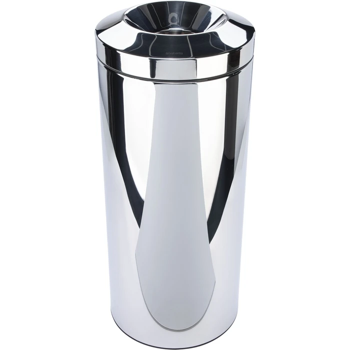 Brabantia Flame Guard Stainless Steel Trash Bin 30L Brilliant Steel (647074)