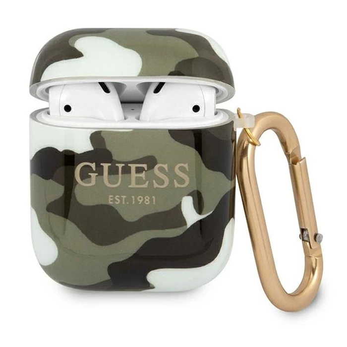 Guess GUA2UCAMA Apple AirPods cover khaki Camo Collection