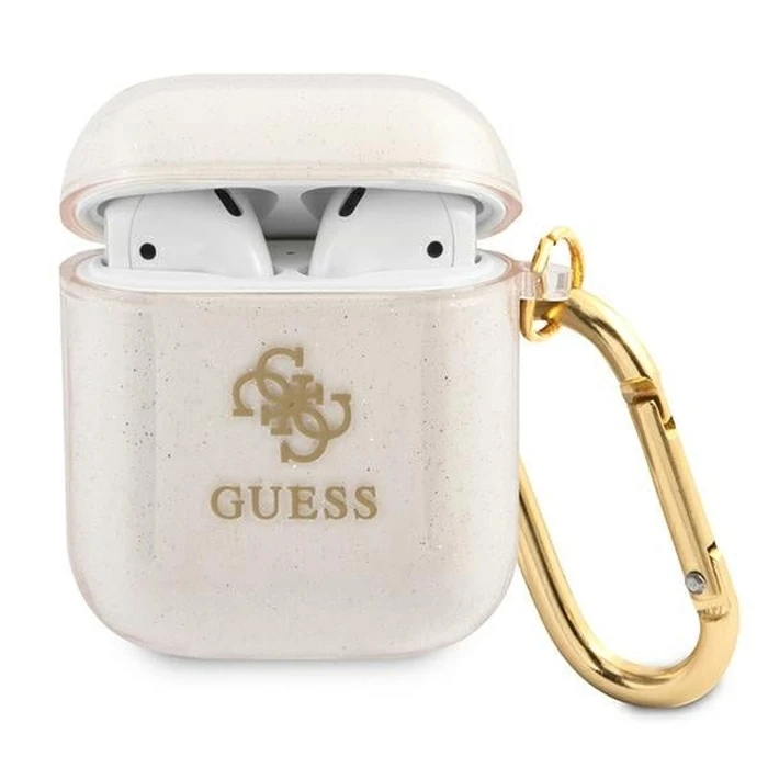 Guess GUA2UCG4GD Apple AirPods cover gold Glitter Collection