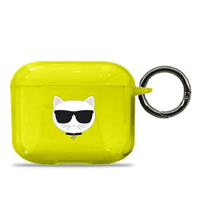 Karl Lagerfeld KLA3UCHFY Apple AirPods 3 cover yellow Choupette