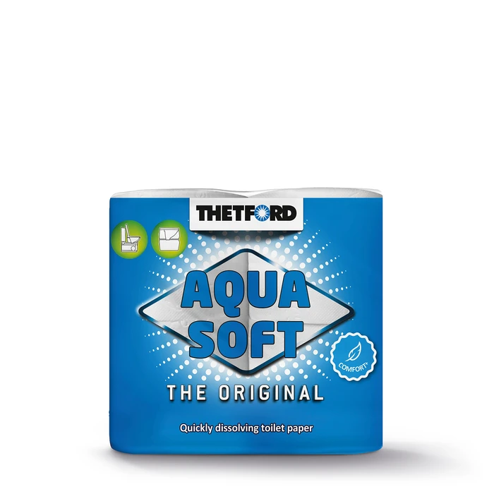 Χαρτί υγείας ταχείας διάλυσης Aqua SOFT 4τμχ - THETFORD