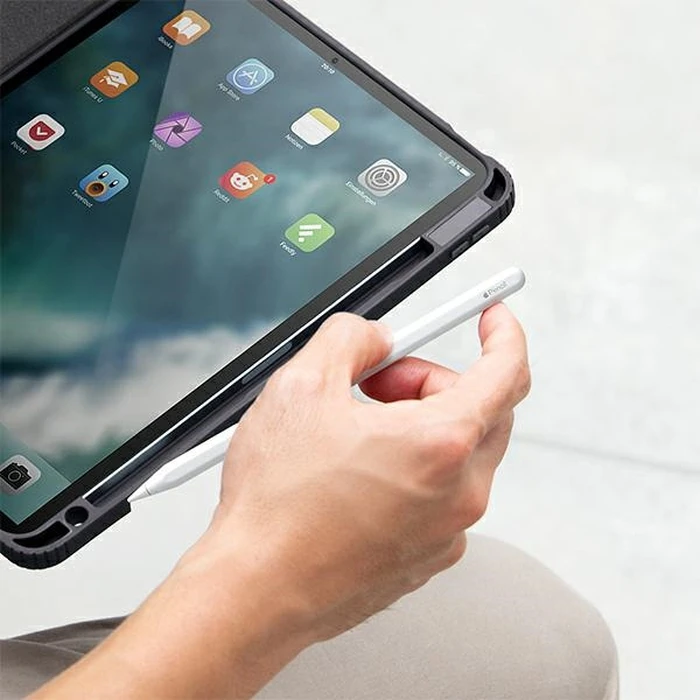 UNIQ Moven Apple iPad Pro 11 2021 Antimicrobial charcoal grey