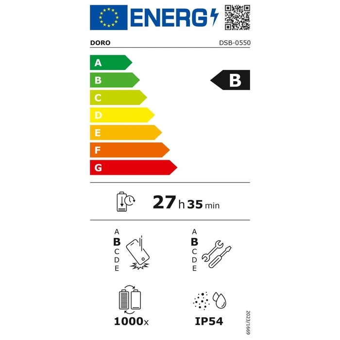 Doro Aurora A10 Dual SIM (4/64GB) Graphite