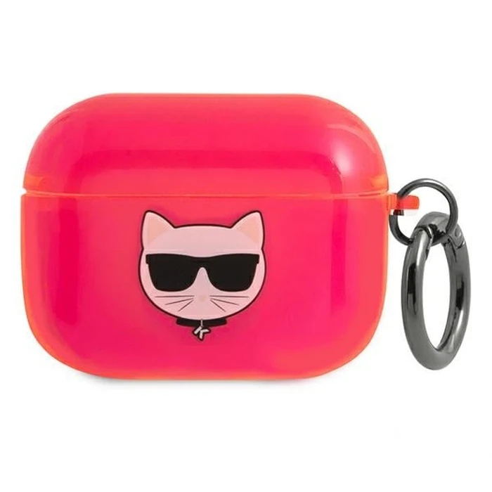 Karl Lagerfeld KLAPUCHFP Apple AirPods Pro cover pink Choupette