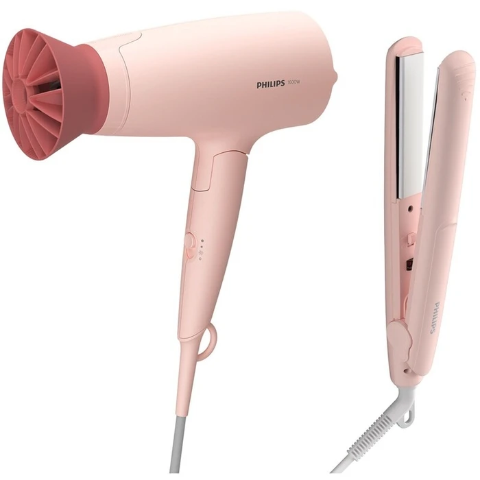 Philips Hair Styling Set Πιστολάκι Μαλλιών 1600W BHP398/00