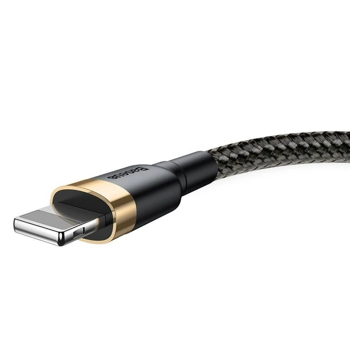 Καλώδιο USB to Lightning Baseus Cafule 1.5 A 2m (Gold+Black)