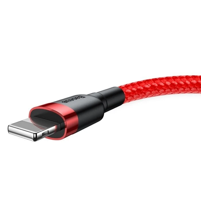 Καλώδιο USB to Lightning Baseus Cafule 2A 3m (Red)
