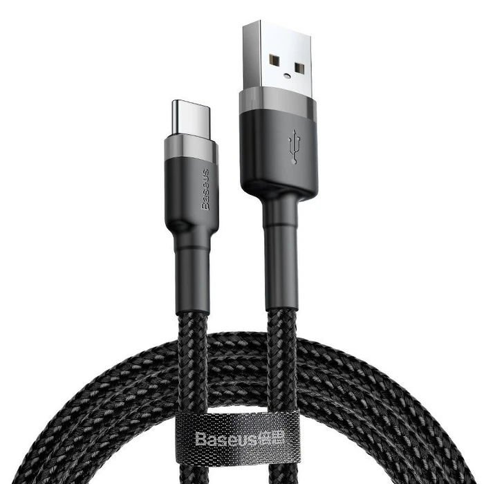 Καλώδιο USB to USB-C Baseus Cafule 2A 3m (Black+Gray)