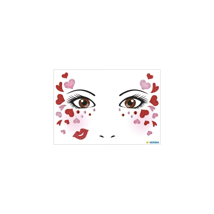 HERMA Αυτοκόλλητο Face Art Love