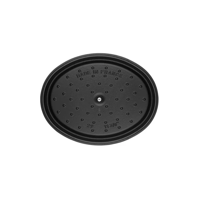 Staub Oval Roaster / Cocotte 33 cm 6.7 L - Black (Zwilling)
