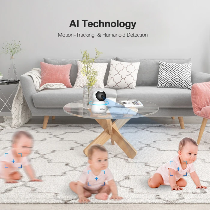 Κάμερα Παρακολούθησης Srihome WI-FI IP HD 3MP