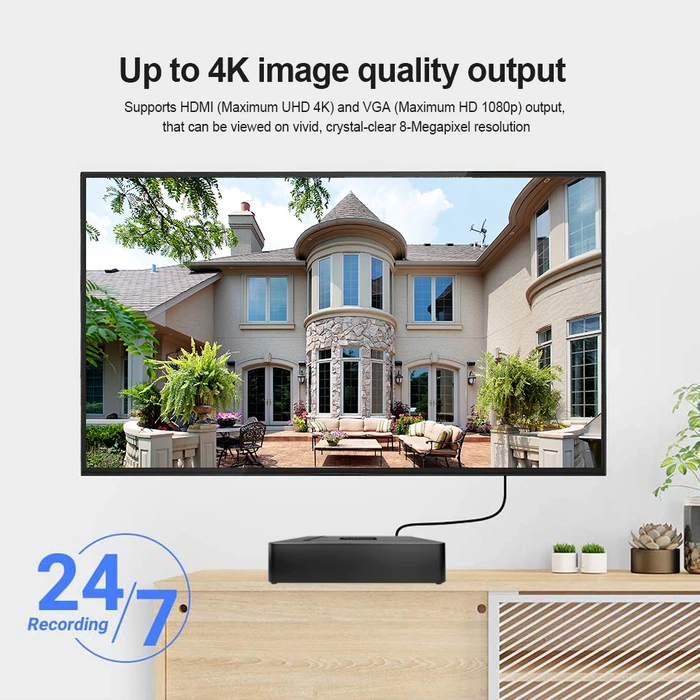 Καταγραφικό Srihome 4K(8MP) 16-CHANNEL NETWORK