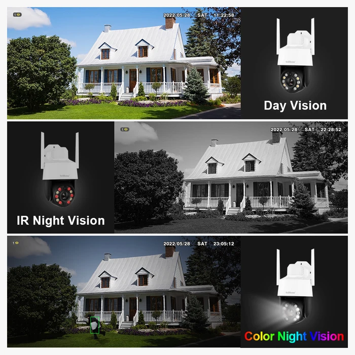 Κάμερα Παρακολούθησης Srihome 20x ZOOM 5MP ULTRA-CLEAR OUTDOOR Waterproof IP