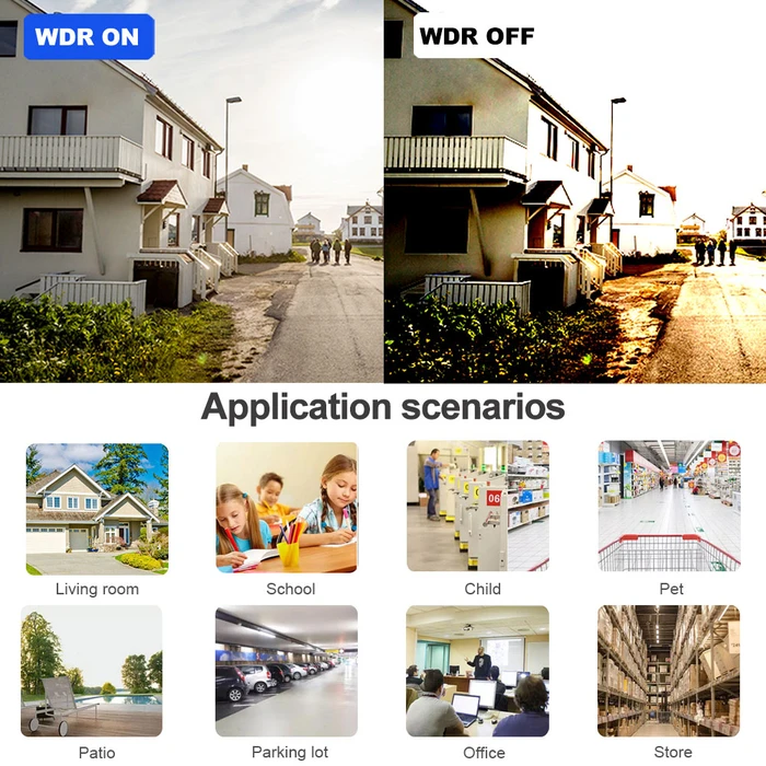 Κάμερα Παρακολούθησης Srihome WIFI OUTDOOR SMART 4MP