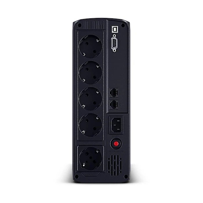 CyberPower Value Pro VP1200ELCD UPS 1200VA / 720W Line-Interactive Tower - 4x Schuko, RJ-11/RJ-45 protection, LCD