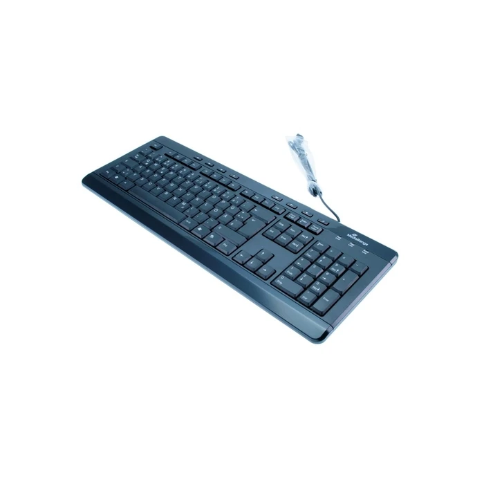 MediaRange Πληκτρολόγιο Multimedia Μαύρο με 8 Ειδικά Κουμπιά (MROS102)