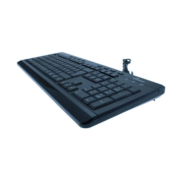 MediaRange Πληκτρολόγιο Multimedia Μαύρο με 8 Ειδικά Κουμπιά (MROS102)