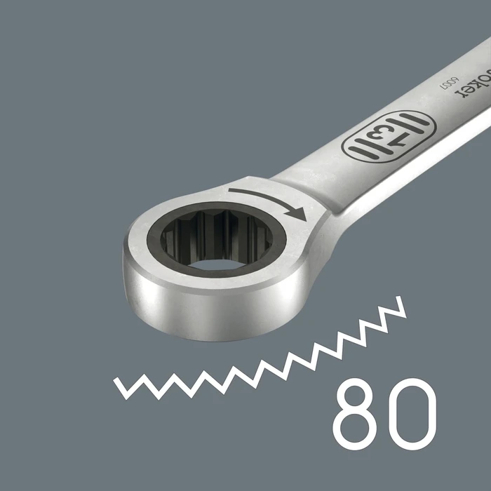 Wera 13mm Ratcheting Hex (Allen) Key / Box Wrench (05020352001)