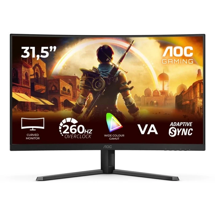 AOC Οθόνη Gaming C32G42ZE 31,5'' Curved 1500R 240Hz VA