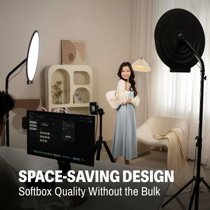 Amaran Verge Max Kit Charcoal - LED Lighting Kit for Video & Photography