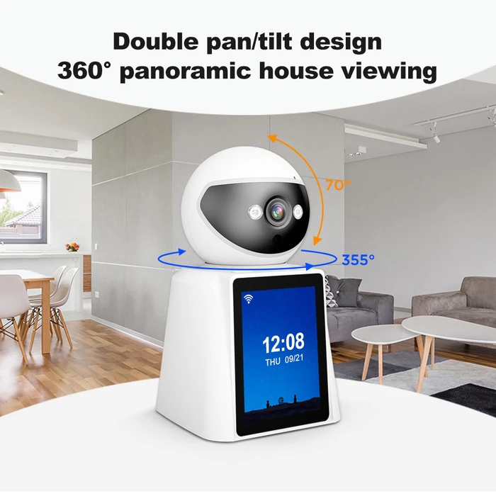 Κάμερα Srihome VIDEO CALLING SMART 2MP with 2.8' Display SCREEN