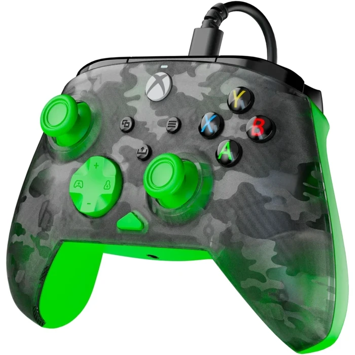 Turtle Beach Rematch Core Wired Gamepad Controller for PC / Xbox One / Xbox Series X|S (Ghost Black / Camo Green)