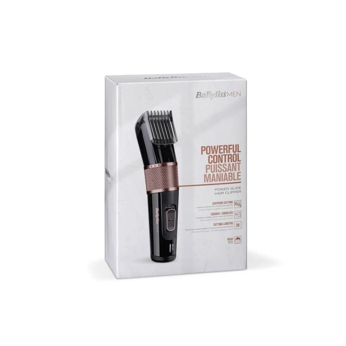 BaByliss Men Hair Clipper Power Glide E974E Black