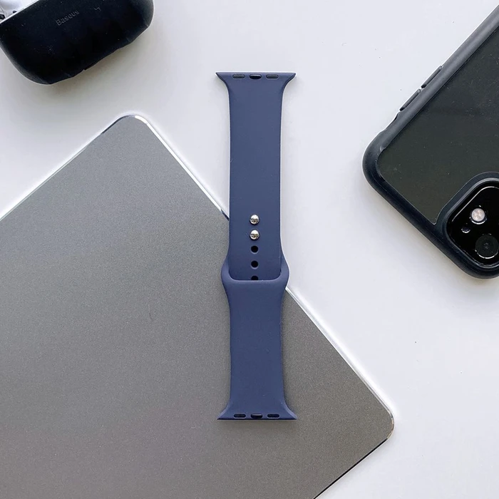 Band Tech-Protect Iconband Apple Watch 4/5/6/7/SE/8/9/Ultra 44/45/49mm Midnight Blue