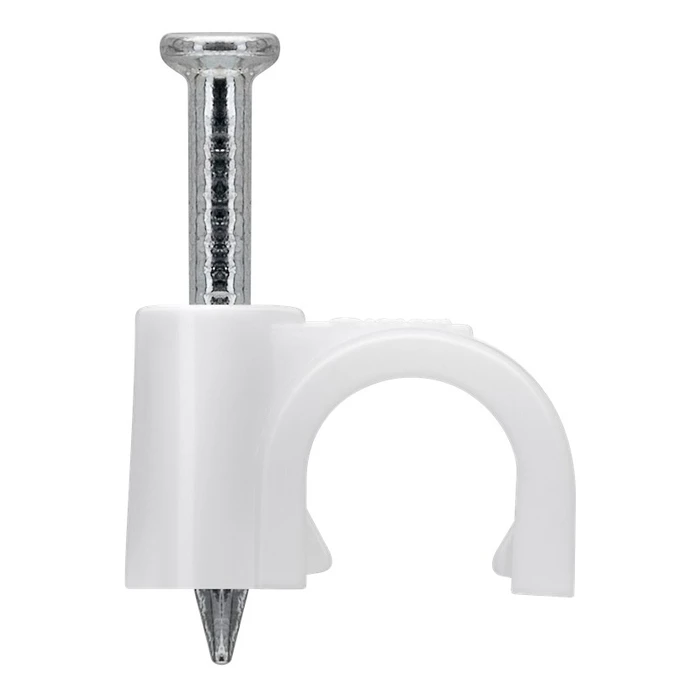 Ρόκα Goobay Στήριξης Καλωδίων 17078, 6Mm, Λευκό, 100Τμχ