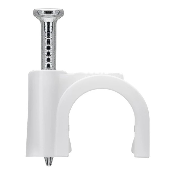 Ρόκα Goobay Στήριξης Καλωδίων 17080, 8Mm, Λευκό, 100Τμχ