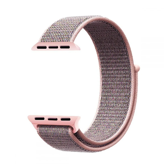 Belt Tech-Protect Nylon Apple Watch 4/5/6/7/SE/8/9/10 40/41/42mm Pink Sand