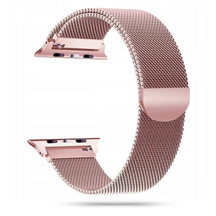 Bracelet Tech-Protect Milaneseband Apple Watch 4/5/6/7/SE 44/45mm Rose Gold