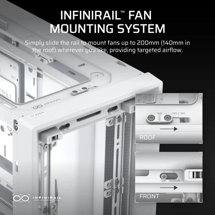 Corsair Frame 4000D White Mid-Tower PC Case