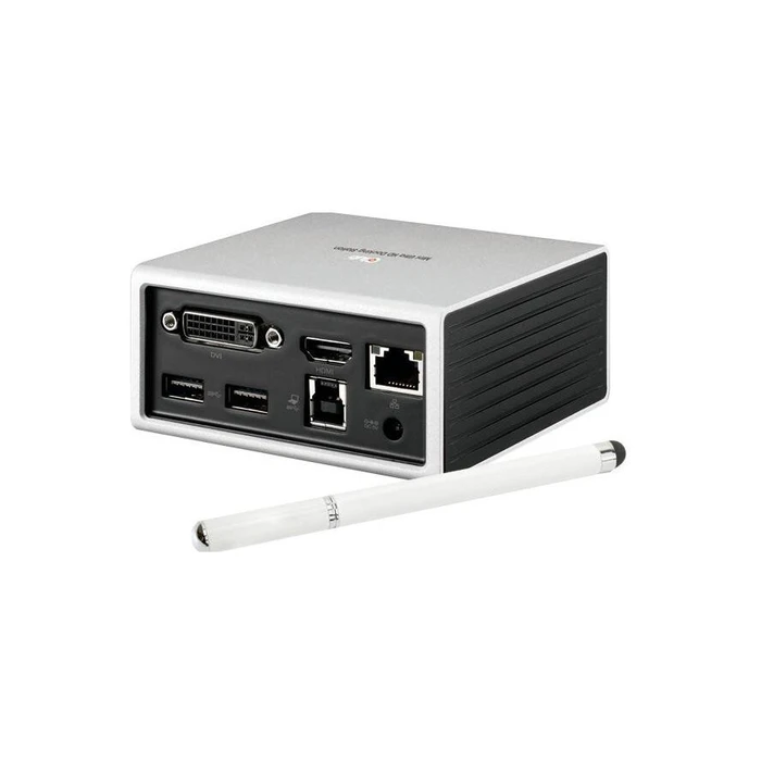 Docking Station Club3D 4K 4xUSB3/HDMI/DVI/LAN Silver Retail