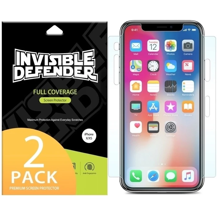 Ringke Invisible Defender iPhone XS/X 5.8 Case Friendly