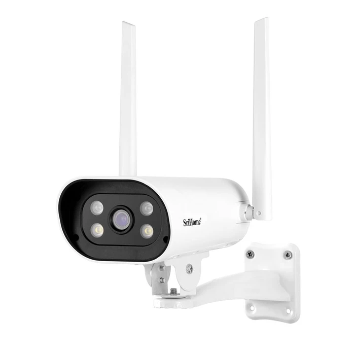 Σύστημα Παρακολούθησης Srihome 2Mp 8-Channel Wireless With 4 Ip Cameras