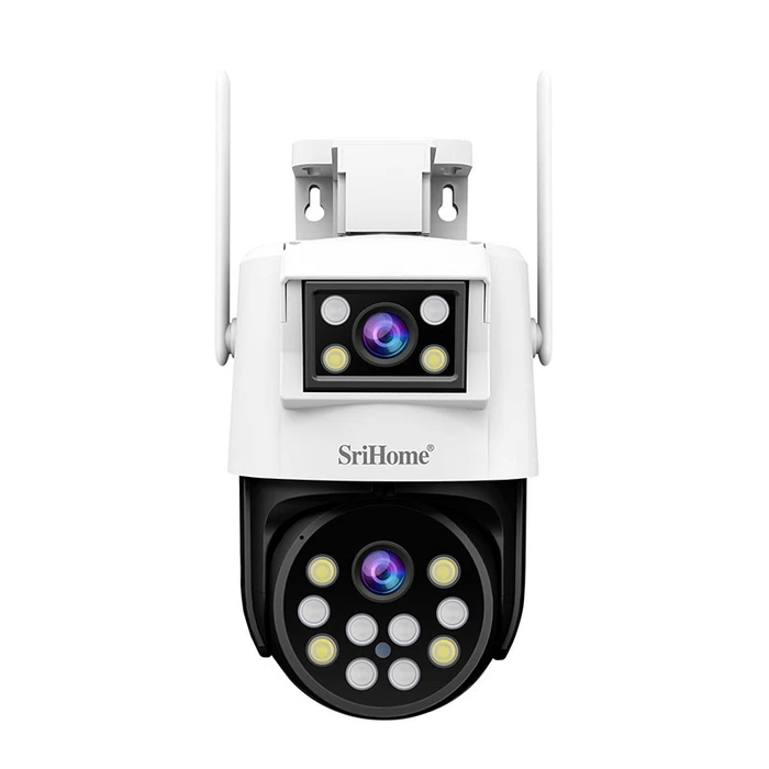 Κάμερα Παρακολούθησης Srihome DUAL LENS PANORAMIC MONITORING IP 2MP+2MP HD