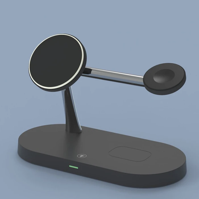 Tech-Protect A12 3in1 Magnetic Magsafe Wireless Charger Black