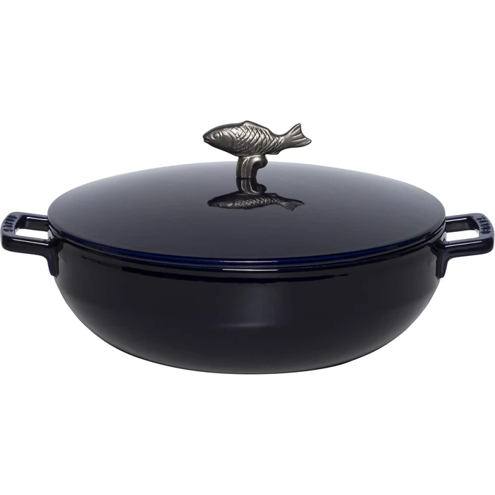 Staub Shallow Aluminum Sauté/Casserole Pan 28 cm 4.65 L